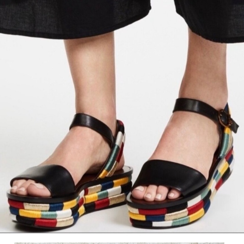 Tory Burch Platform Camilla Sandal